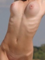 Slim exotic wet busty nudist