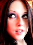 Teen goth smoking while showing off her pussy