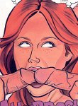Hardcore comics with two cock blowjob and cumshots