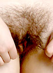 Cute hairy natural teen