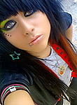 Hot emo chicks get nude and tease