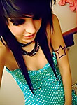 Scene sluts stripping sexily