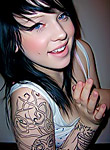These emo girls are good enough to eat