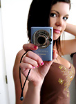 Teen Diddy taking pics of her tits and ass in the mirror