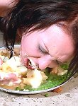Sick messy humiliation and bizarre bdsm of enslave