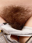 Hairy pussy babe Simone