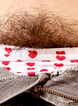 Hairy thick nude amateur