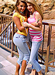 Sleazy teen ex girlfriends teasing naked